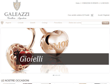 Tablet Screenshot of galeazziperugia.com